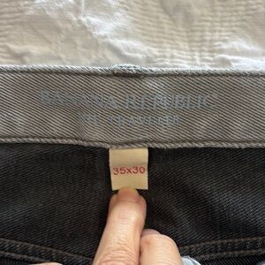 Banana Republic Charcoal Traveler Trousers 35 x 30